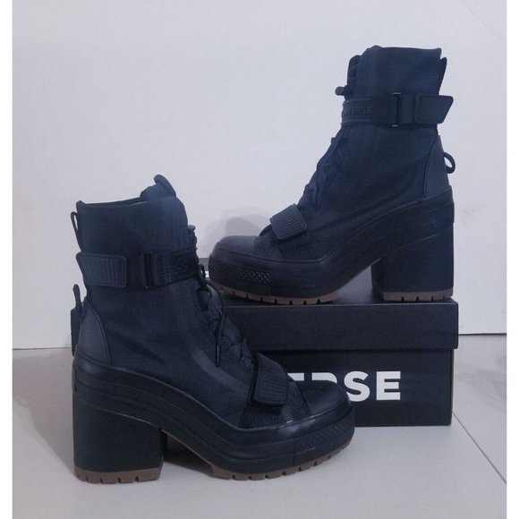 Converse Chuck All Star CTAS GR82 XX-Hi Boots Shoes Platform 563468C Womens Size - Picture 3 of 7